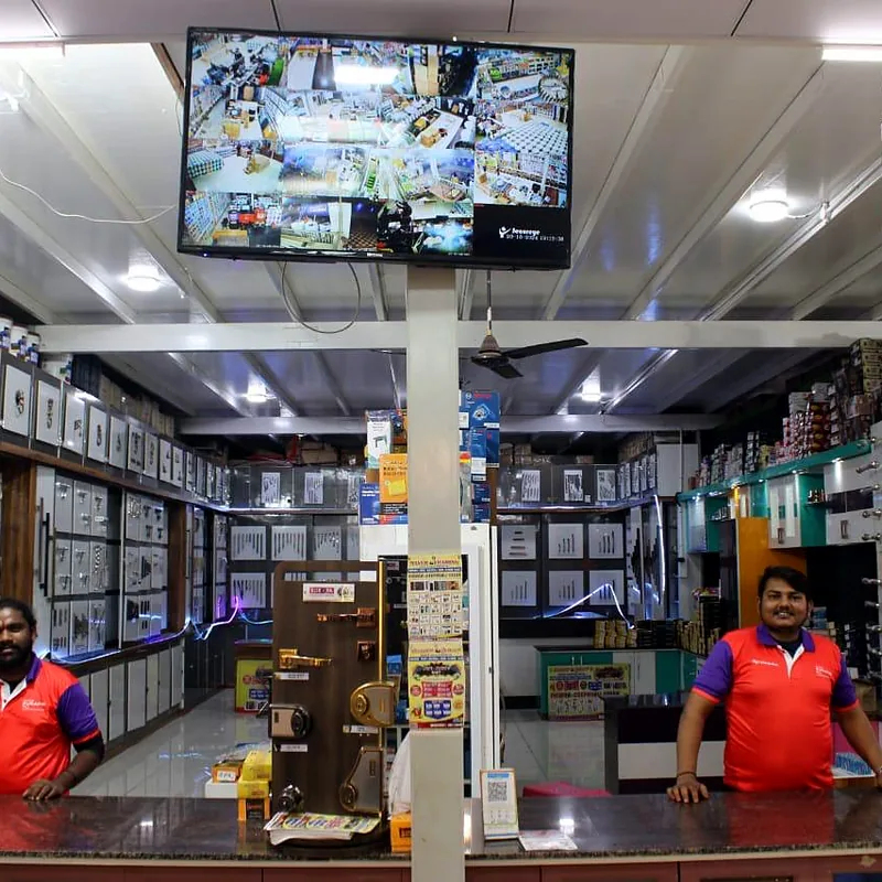 Our Electrical section at the Yelwala store