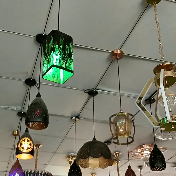 Our Lighting & Fans section at the Yelwala store