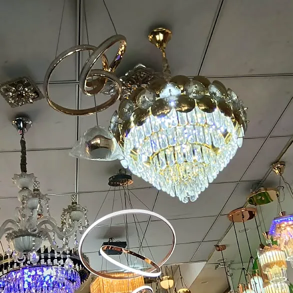 Our Lighting & Fans section at the Yelwala store