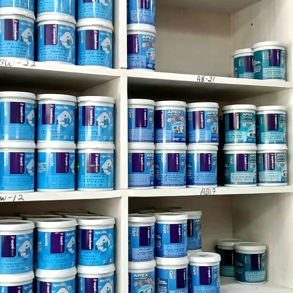 Our Paint & Finishes section at the Yelwala store