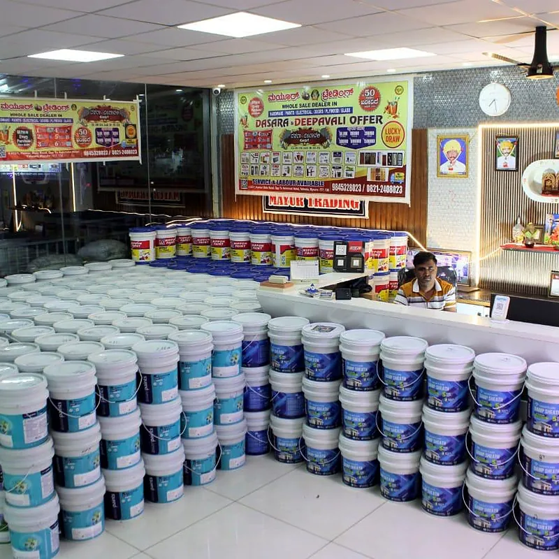 Our Waterproofing section at the Yelwala store