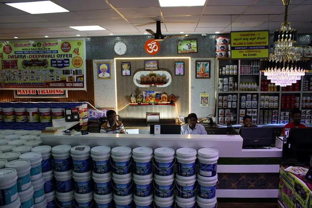 The front counter