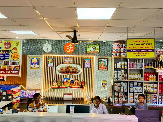 Billing and cash counter